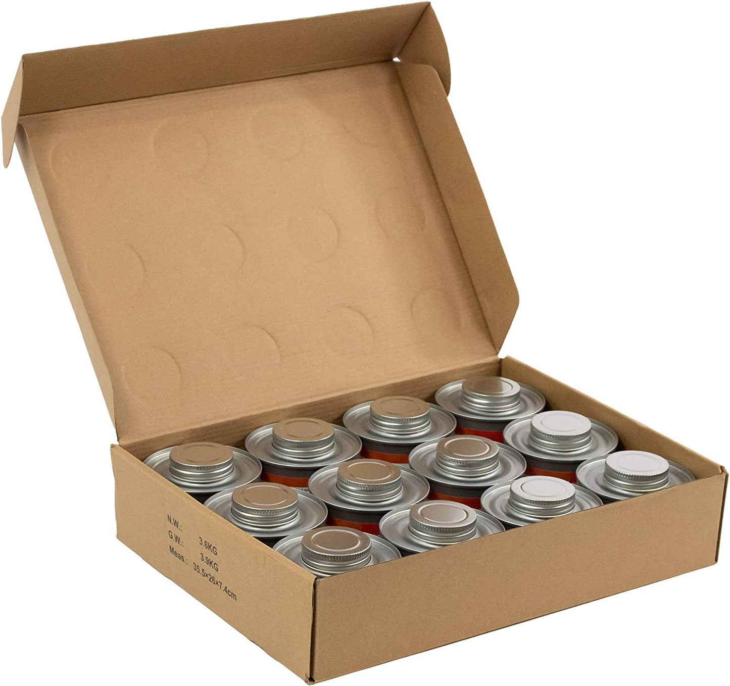 New & Improved! Emergency Cooking Fuel Premium Storage Set, 20+ Year Shelf Life | Available in 4 Cans, 12 Cans, or 24 Can Packs